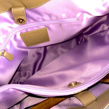 Load image into Gallery viewer, Coach Poppy Metallic Signature Glam Tote (c. 2000s–2010s)