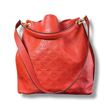Load image into Gallery viewer, Louis Vuitton Empreinte Métis Hobo – Red Leather | Full Set