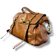 Load image into Gallery viewer, Mulberry Alexa Top-Handle Bag in Oak Leather