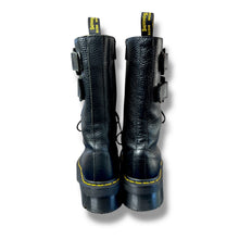 Load image into Gallery viewer, Dr. Martens Jagger Platform Boots – Black Leather (UK 4)