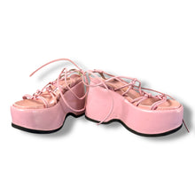 Load image into Gallery viewer, Buffalo London 1990s Pink Platform Sandals