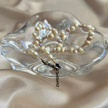 Load image into Gallery viewer, Vintage Freshwater Pearl Necklace with Crystal Spacers, c. 1980s–1990s