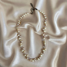 Load image into Gallery viewer, Vintage Freshwater Pearl Necklace with Crystal Spacers, c. 1980s–1990s