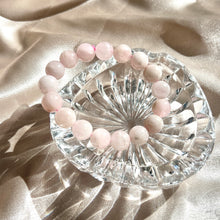 Load image into Gallery viewer, Vintage Rose Quartz Beaded Bracelet