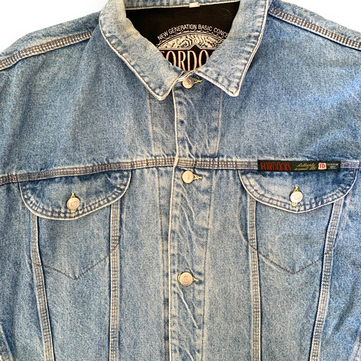 Vintage Denim Jacket Furdocks – Vintage Swag SA