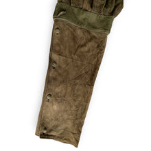 Load image into Gallery viewer, Vintage Gianni Versace Olive Green Suede Pants