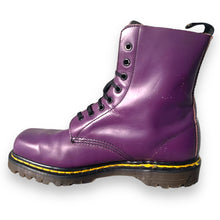 Load image into Gallery viewer, Dr Martens Made in England — Rare Square-Toe 1460s (Purple)