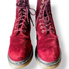 Load image into Gallery viewer, Absolutely Gorgeous Pair of Page Velvet Doc Martens
