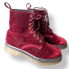 Load image into Gallery viewer, Absolutely Gorgeous Pair of Page Velvet Doc Martens