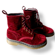 Load image into Gallery viewer, Absolutely Gorgeous Pair of Page Velvet Doc Martens