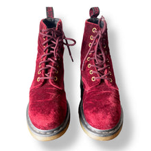 Load image into Gallery viewer, Absolutely Gorgeous Pair of Page Velvet Doc Martens