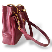 Load image into Gallery viewer, Chanel Vintage Caviar Leather Shoulder Bag with Gold-Plated Hardware | Early 1990s