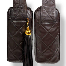 Load image into Gallery viewer, Vintage Chanel Quilted Lambskin Flap Bag with Tassel & Knotted Strap