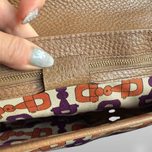 Load image into Gallery viewer, Gucci Bamboo Top Handle Bag in Taupe Pebbled Leather