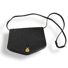 Load image into Gallery viewer, Vintage Bally Ostrich Sling Bag