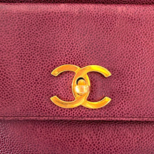 Load image into Gallery viewer, Chanel Vintage Caviar Leather Shoulder Bag with Gold-Plated Hardware | Early 1990s