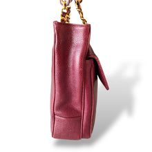 Load image into Gallery viewer, Chanel Vintage Caviar Leather Shoulder Bag with Gold-Plated Hardware | Early 1990s