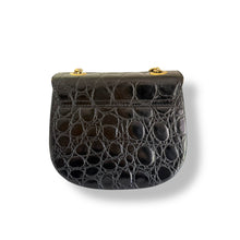 Load image into Gallery viewer, Vintage Italian Mock Croc Crossbody