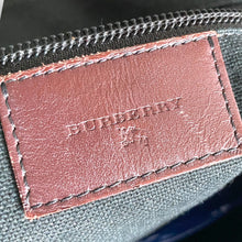 Load image into Gallery viewer, Vintage Burberry Unisex Leather & Nova Check Messenger Bag