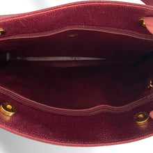 Load image into Gallery viewer, Chanel Vintage Caviar Leather Shoulder Bag with Gold-Plated Hardware | Early 1990s