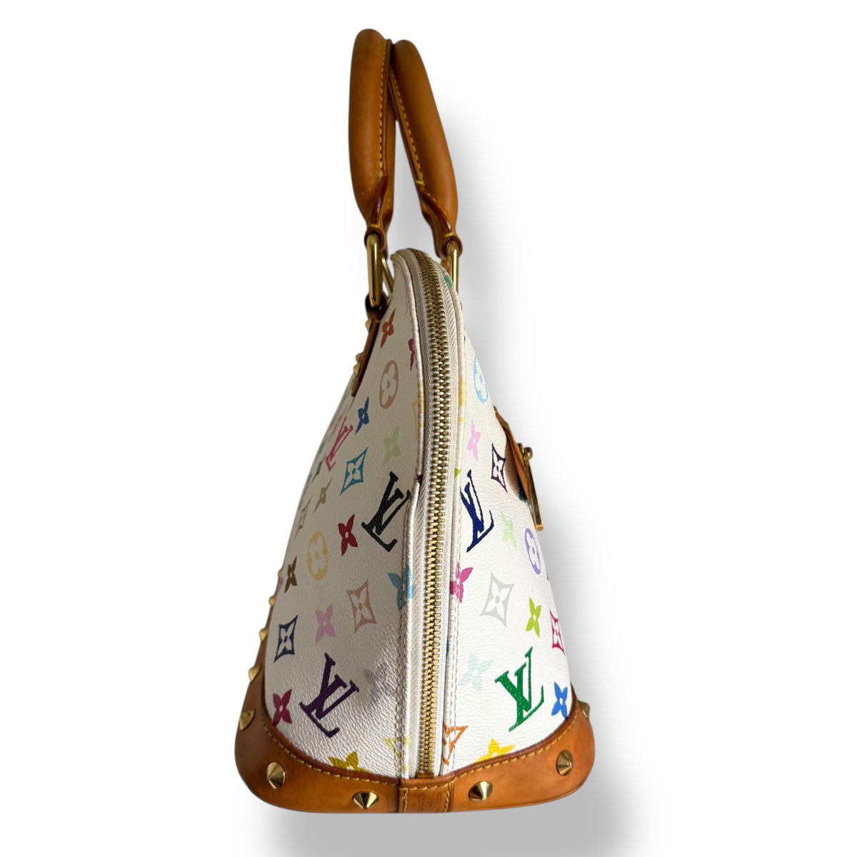 Louis Vuitton x Takashi Murakami Alma Handbag – Multicolore Canvas