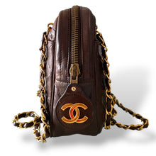 Load image into Gallery viewer, Vintage Chanel Quilted Lambskin Camera Bag with 24-Carat Gold Hardware | c. 1986–1988