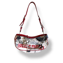 Load image into Gallery viewer, Christian Dior “Poison” Street Chic Saddle–Style Shoulder Bag – Galliano Era
