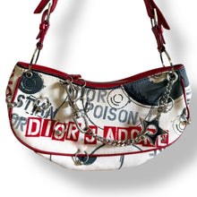 Load image into Gallery viewer, Christian Dior “Poison” Street Chic Saddle–Style Shoulder Bag – Galliano Era