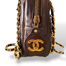 Load image into Gallery viewer, Vintage Chanel Quilted Lambskin Camera Bag with 24-Carat Gold Hardware | c. 1986–1988