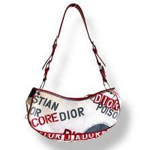 Load image into Gallery viewer, Christian Dior “Poison” Street Chic Saddle–Style Shoulder Bag – Galliano Era