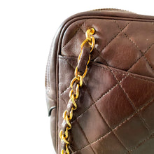 Load image into Gallery viewer, Vintage Chanel Quilted Lambskin Camera Bag with 24-Carat Gold Hardware | c. 1986–1988