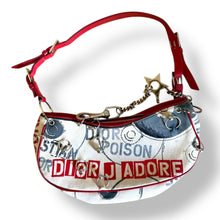 Load image into Gallery viewer, Christian Dior “Poison” Street Chic Saddle–Style Shoulder Bag – Galliano Era
