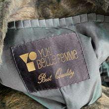 Load image into Gallery viewer, Vintage Shaved Mink Swing Coat by Yuki Belle