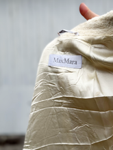 Load image into Gallery viewer, Max Mara Iconic Alpaca Blend Coat in Ivory