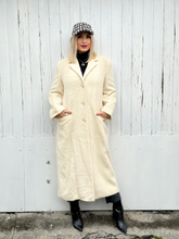 Load image into Gallery viewer, Max Mara Iconic Alpaca Blend Coat in Ivory
