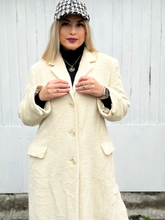 Load image into Gallery viewer, Max Mara Iconic Alpaca Blend Coat in Ivory