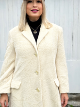 Load image into Gallery viewer, Max Mara Iconic Alpaca Blend Coat in Ivory