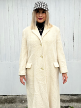 Load image into Gallery viewer, Max Mara Iconic Alpaca Blend Coat in Ivory