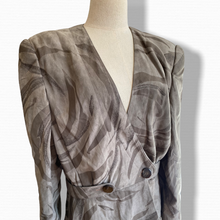 Load image into Gallery viewer, Gorgeous and Unusual Suede Blazer