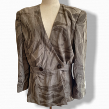 Load image into Gallery viewer, Gorgeous and Unusual Suede Blazer
