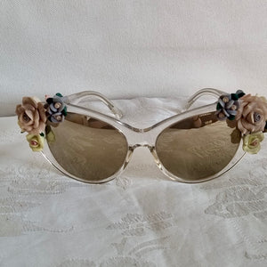 Dolce & Gabbana Rare Floral Sunglasses – c. 2012 Runway Collection