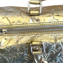 Load image into Gallery viewer, Louis Vuitton Miroir Speedy 35 in Gold with Silver Hardware – Limited Edition (2006)
