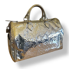 Load image into Gallery viewer, Louis Vuitton Miroir Speedy 35 in Gold with Silver Hardware – Limited Edition (2006)
