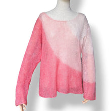 Load image into Gallery viewer, Vintage Mohair Colourblock Jersey by Annette Oelofse
