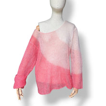 Load image into Gallery viewer, Vintage Mohair Colourblock Jersey by Annette Oelofse
