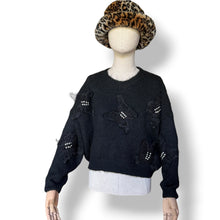 Load image into Gallery viewer, Christian Milada Embellished Wool Blend Butterfly Jersey — New With Tags

