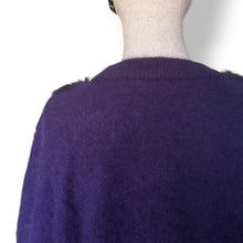 Load image into Gallery viewer, Vintage Korean Angora &amp; Fur Embellished Jersey
