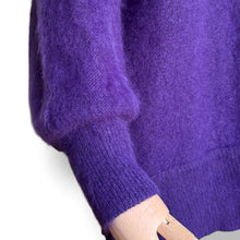 Load image into Gallery viewer, Vintage Korean Angora &amp; Fur Embellished Jersey

