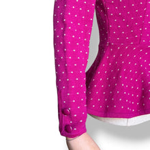Load image into Gallery viewer, Vintage Christian Dior Wool &amp; Angora Peplum Jersey
