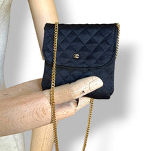 Load image into Gallery viewer, Vintage Chanel Micro Mini Flap Bag Necklace, Circa 1990
